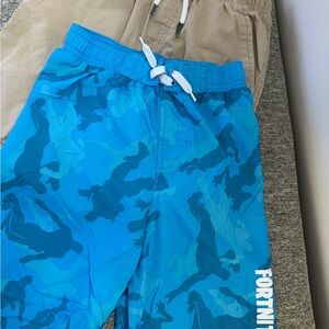Fortnite and cat And Jack boys shorts sz8